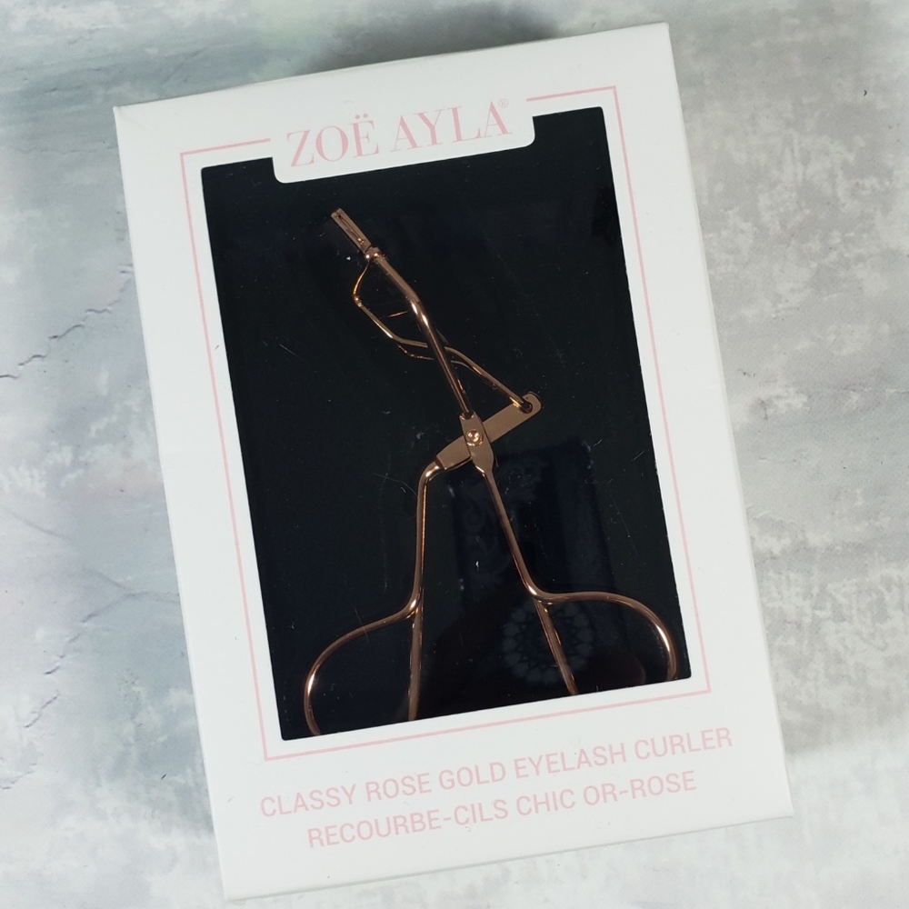 Zoe Ayla Rose Gold Eyelash Curler